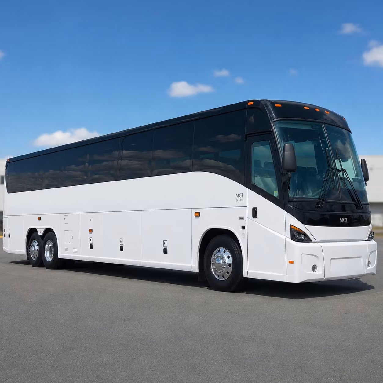 56 passenger charter bus