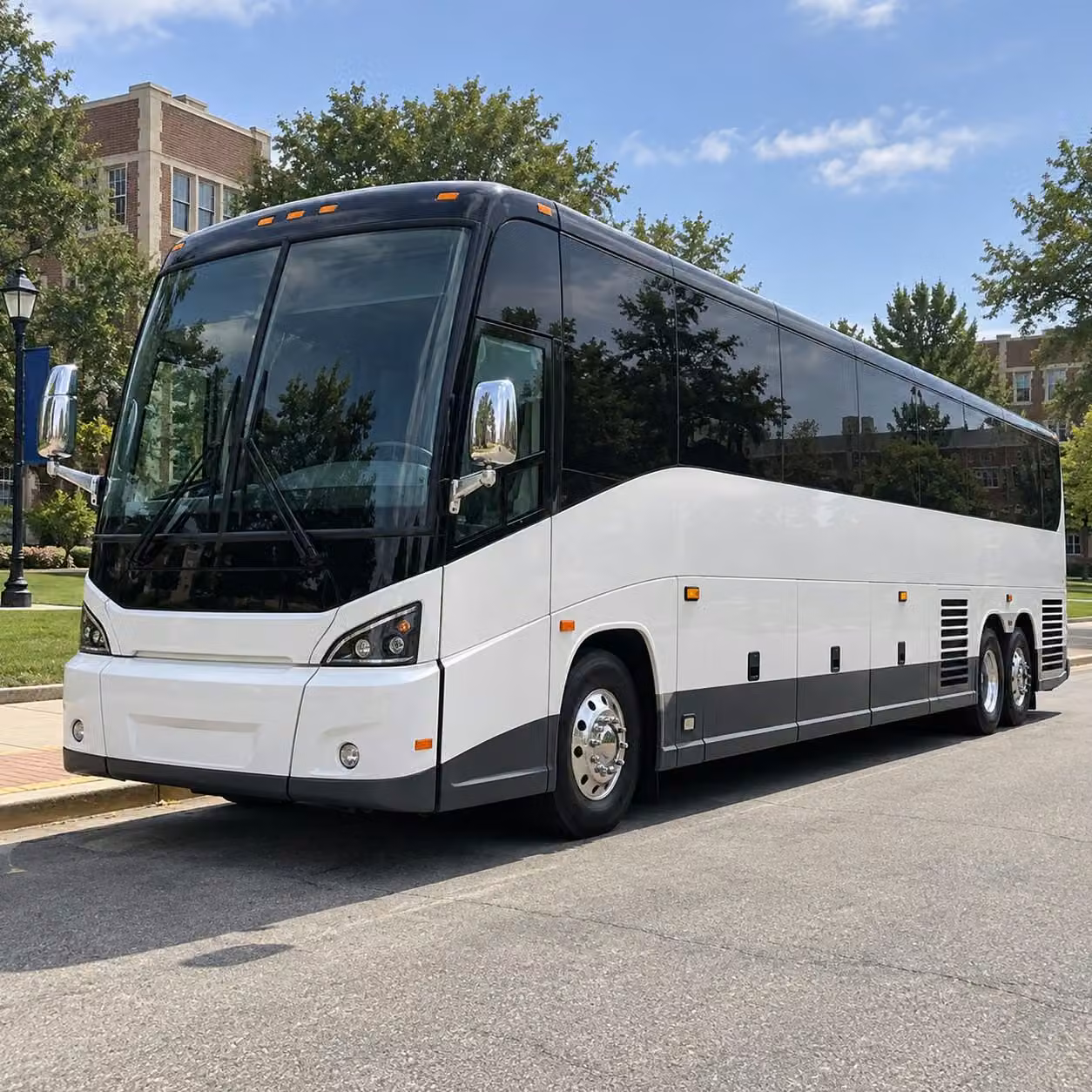 newark airport transfer charter bus rentals