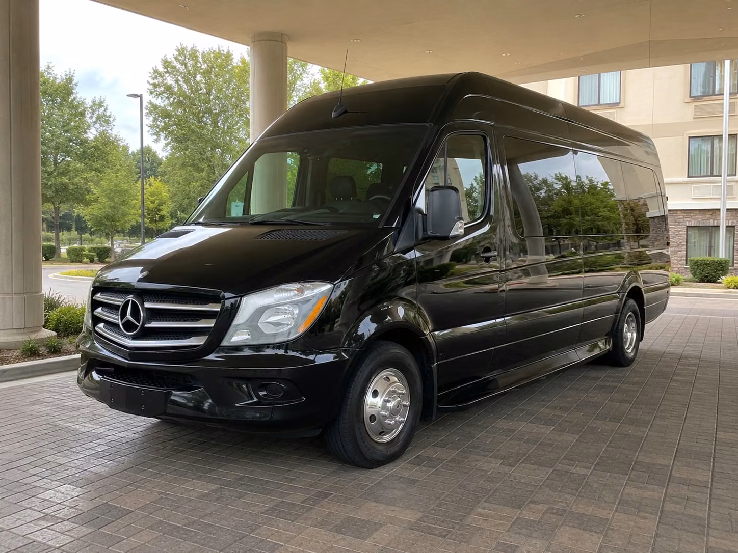 sprinter van with driver